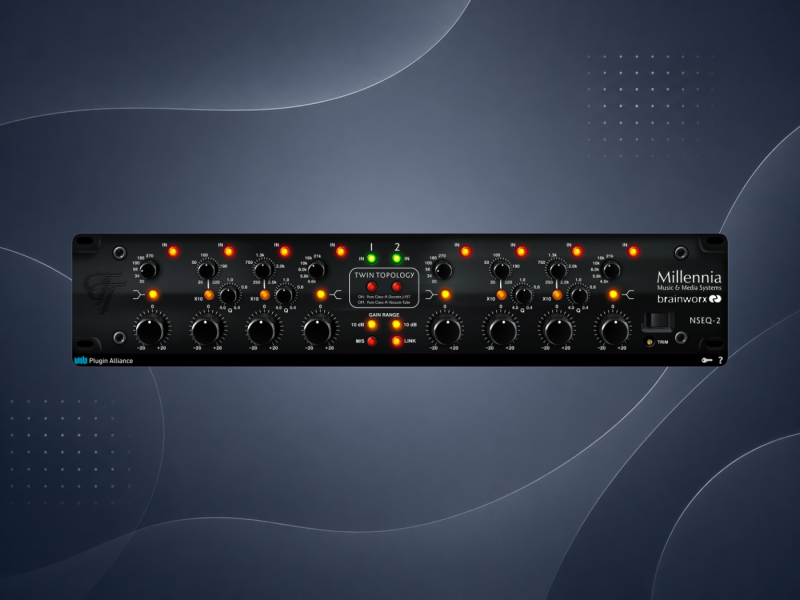 Plugin Alliance Millennia NSEQ-2拾音资源网 - 调音师VST插件 | 效果包 | 混音资源免费下载VST15