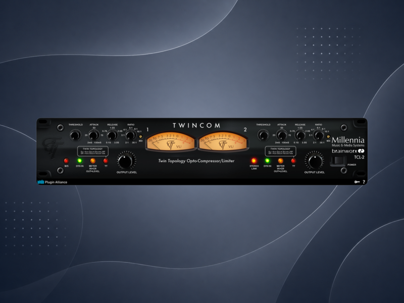 Plugin Alliance Millennia TCL-2拾音资源网 - 调音师VST插件 | 效果包 | 混音资源免费下载VST15
