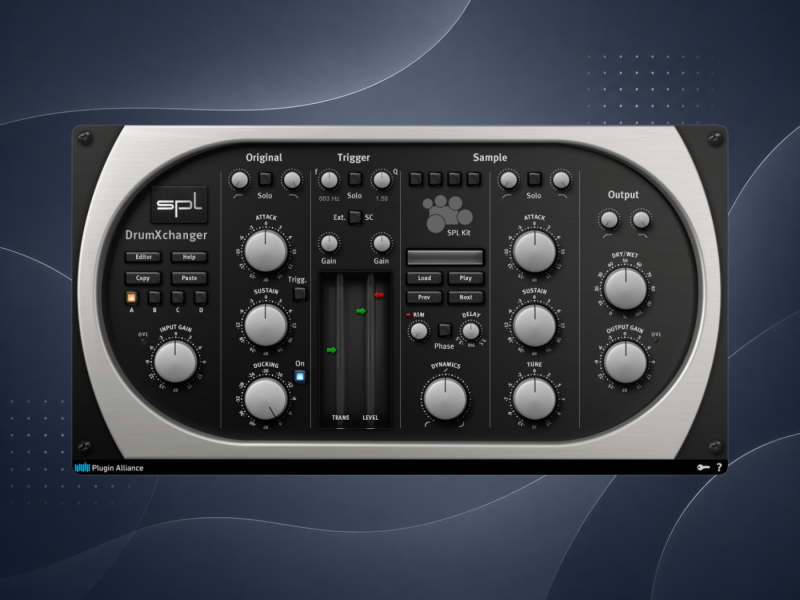 Plugin Alliance SPL DrumXchanger拾音资源网 - 调音师VST插件 | 效果包 | 混音资源免费下载VST15
