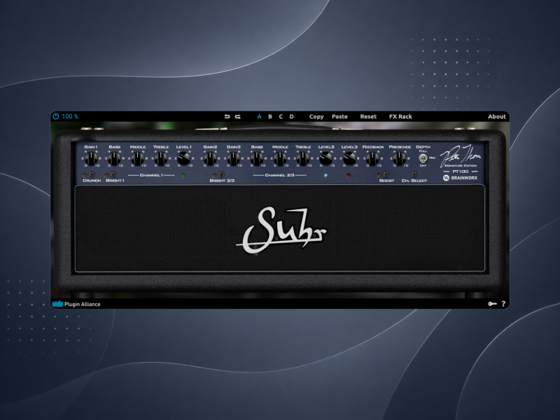 Plugin Alliance Suhr PT100拾音资源网 - 调音师VST插件 | 效果包 | 混音资源免费下载VST15