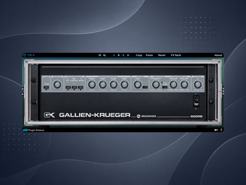 Plugin Alliance Gallien Krueger 800RB拾音资源网 - 调音师VST插件 | 效果包 | 混音资源免费下载VST15