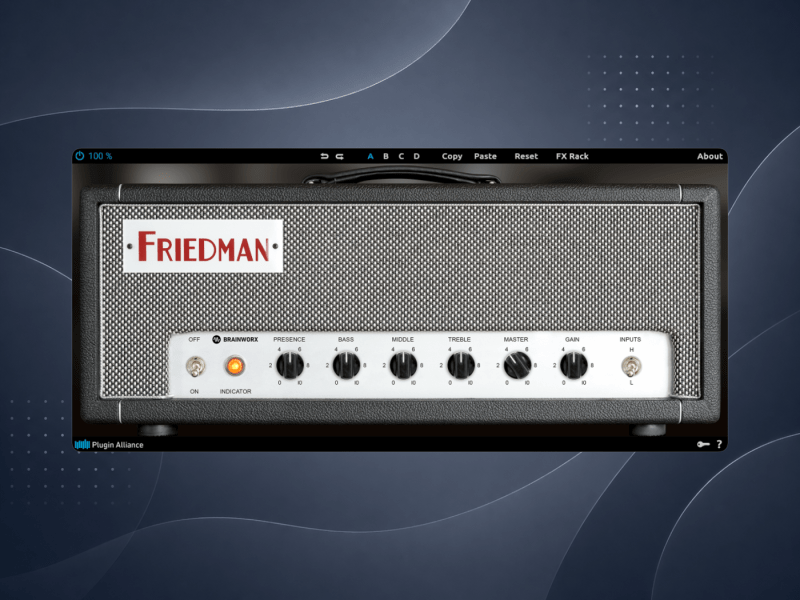 Plugin Alliance Friedman DS40拾音资源网 - 调音师VST插件 | 效果包 | 混音资源免费下载VST15