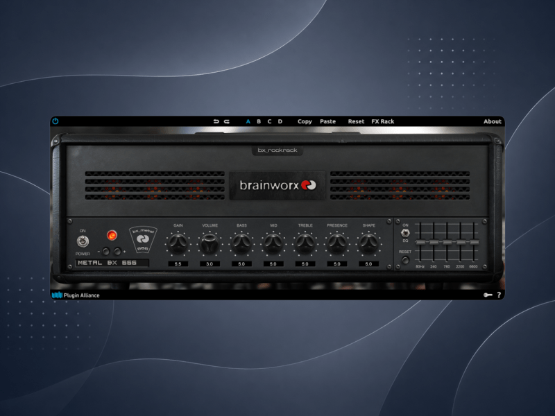 Plugin Alliance bx_rockrack V3拾音资源网 - 调音师VST插件 | 效果包 | 混音资源免费下载VST15