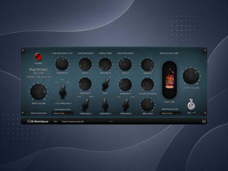 Pultronic EQ110P x64拾音资源网 - 调音师VST插件 | 效果包 | 混音资源免费下载VST15