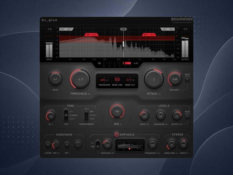 Plugin Alliance bx_glue拾音资源网 - 调音师VST插件 | 效果包 | 混音资源免费下载VST15
