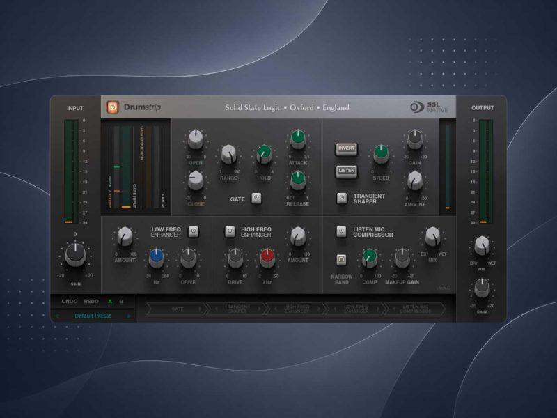 Solid State Logic SSL Native Drumstrip v6拾音资源网 - 调音师VST插件 | 效果包 | 混音资源免费下载VST15