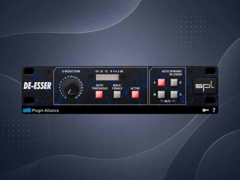 Plugin Alliance SPL De-Esser拾音资源网 - 调音师VST插件 | 效果包 | 混音资源免费下载VST15