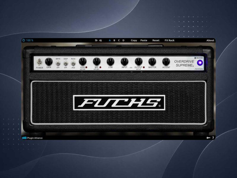 Plugin Alliance Fuchs Overdrive Supreme 50拾音资源网 - 调音师VST插件 | 效果包 | 混音资源免费下载VST15