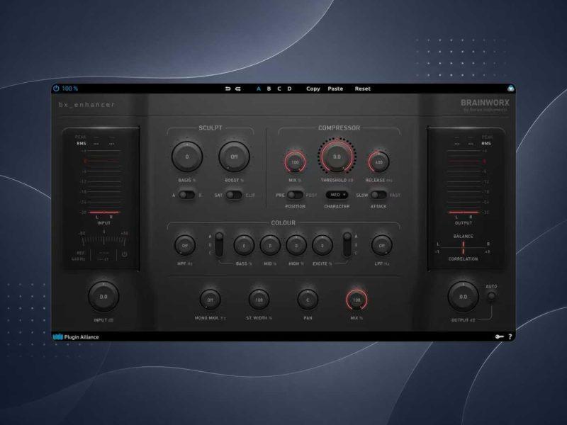Plugin Alliance bx_enhancer拾音资源网 - 调音师VST插件 | 效果包 | 混音资源免费下载VST15