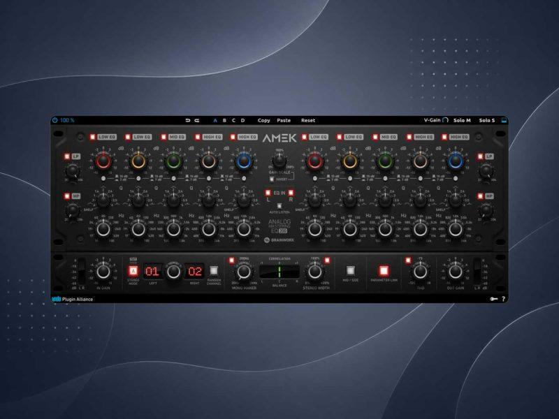Plugin Alliance AMEK EQ 200拾音资源网 - 调音师VST插件 | 效果包 | 混音资源免费下载VST15