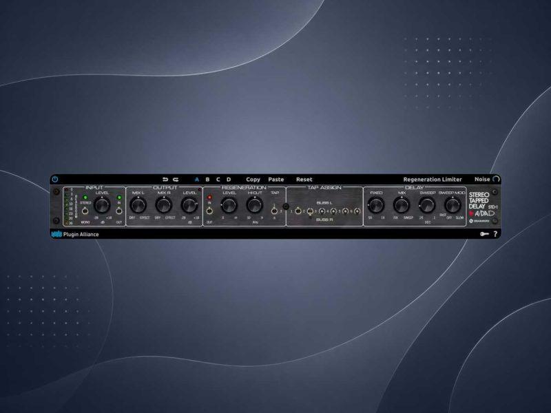 Plugin Alliance ADA STD-1 Stereo Tapped Delay拾音资源网 - 调音师VST插件 | 效果包 | 混音资源免费下载VST15