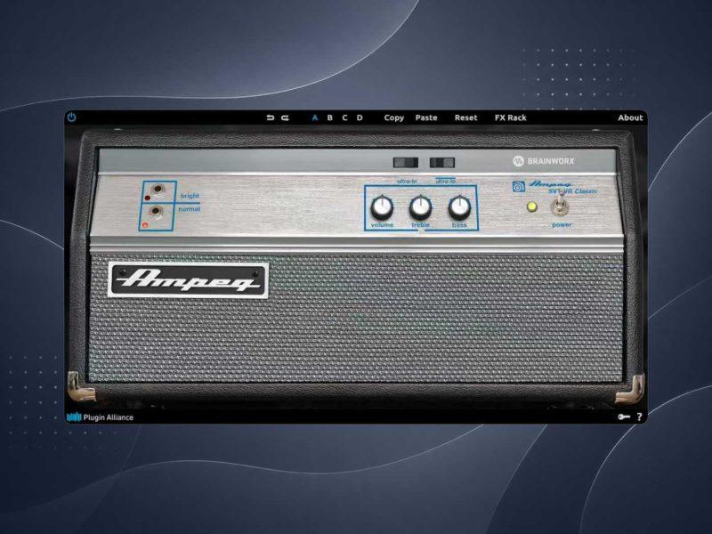 Plugin Alliance Ampeg SVTVR Classic拾音资源网 - 调音师VST插件 | 效果包 | 混音资源免费下载VST15