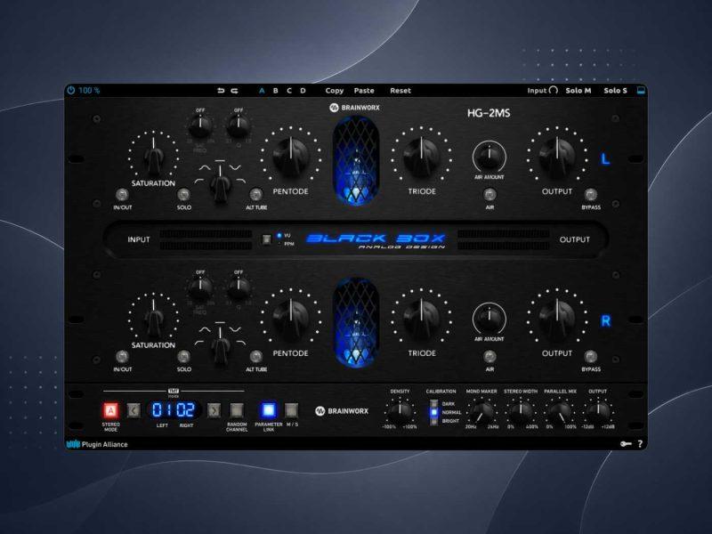 Plugin Alliance Black Box Analog Design HG-2MS拾音资源网 - 调音师VST插件 | 效果包 | 混音资源免费下载VST15