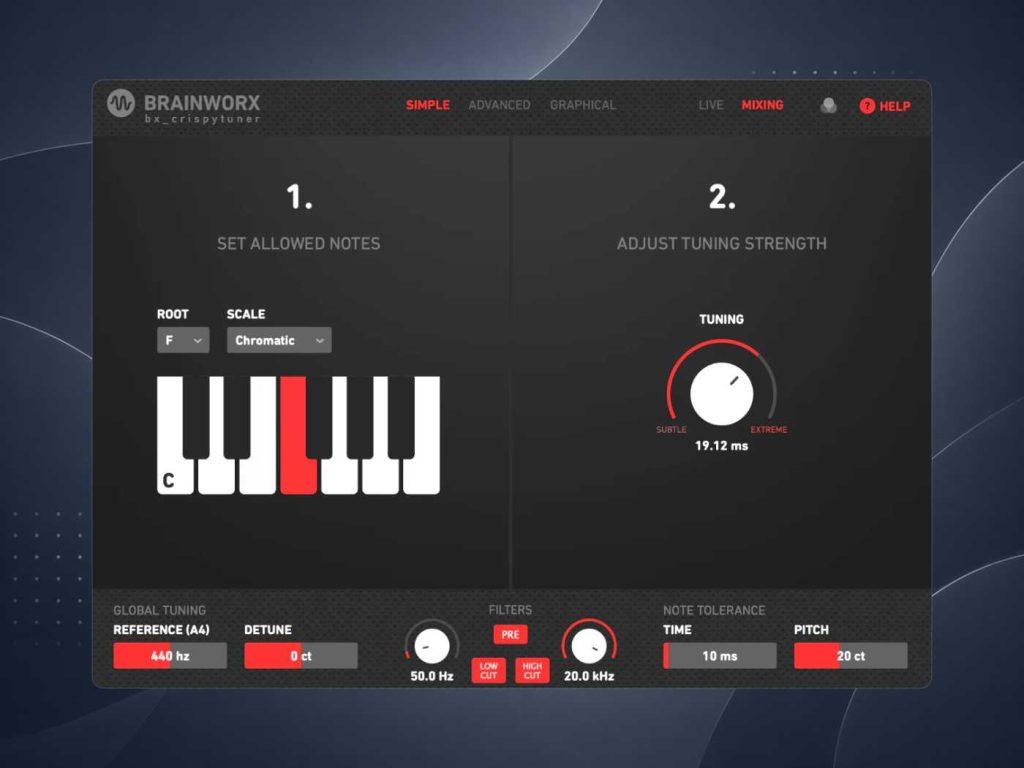 Plugin Alliance bx_crispytuner拾音资源网 - 调音师VST插件 | 效果包 | 混音资源免费下载VST15