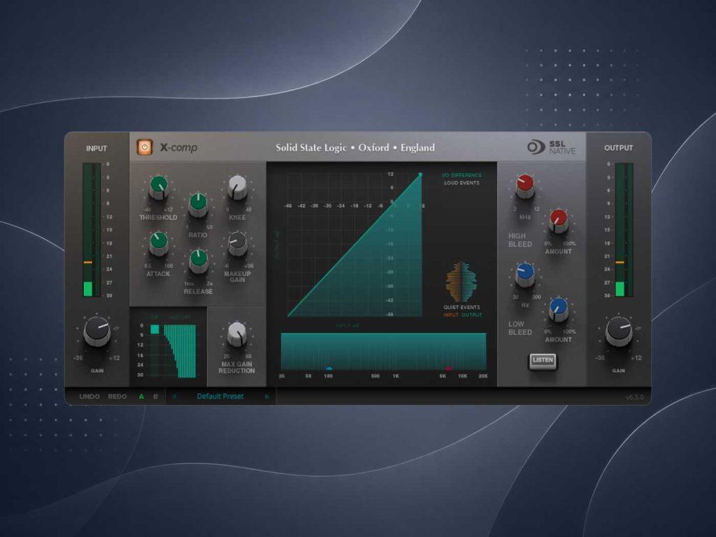 Solid State Logic SSL Native X-Comp v6拾音资源网 - 调音师VST插件 | 效果包 | 混音资源免费下载VST15