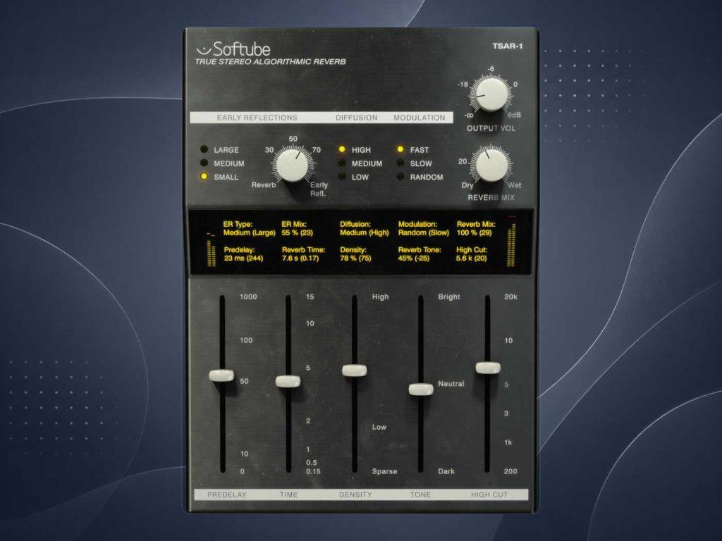Softube TSAR-1 Reverb拾音资源网 - 调音师VST插件 | 效果包 | 混音资源免费下载VST15