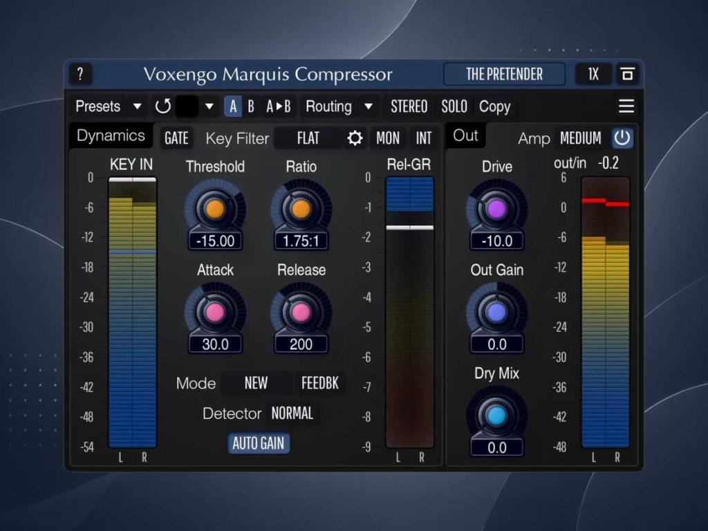Voxengo Marquis Compressor拾音资源网 - 调音师VST插件 | 效果包 | 混音资源免费下载VST15