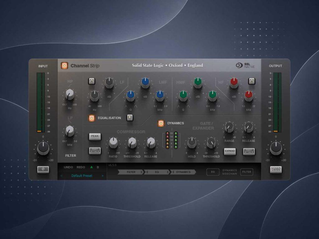 Solid State Logic SSL Native Channelstrip v6拾音资源网 - 调音师VST插件 | 效果包 | 混音资源免费下载VST15