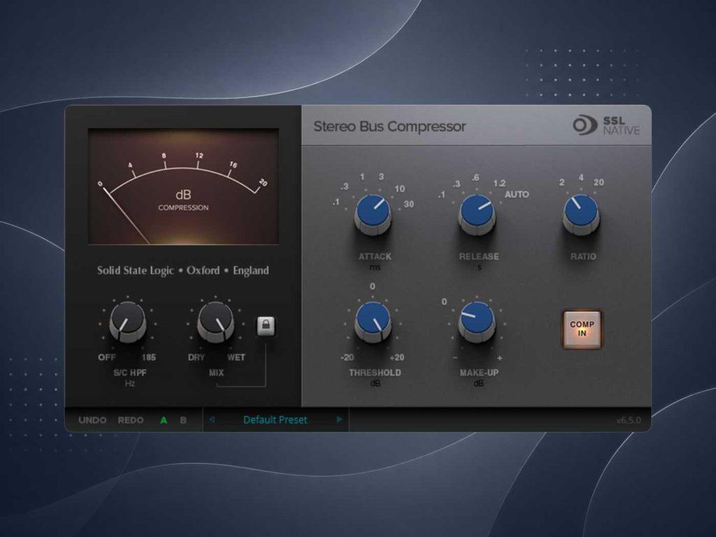 Solid State Logic SSL Native Bus Compressor v6拾音资源网 - 调音师VST插件 | 效果包 | 混音资源免费下载VST15