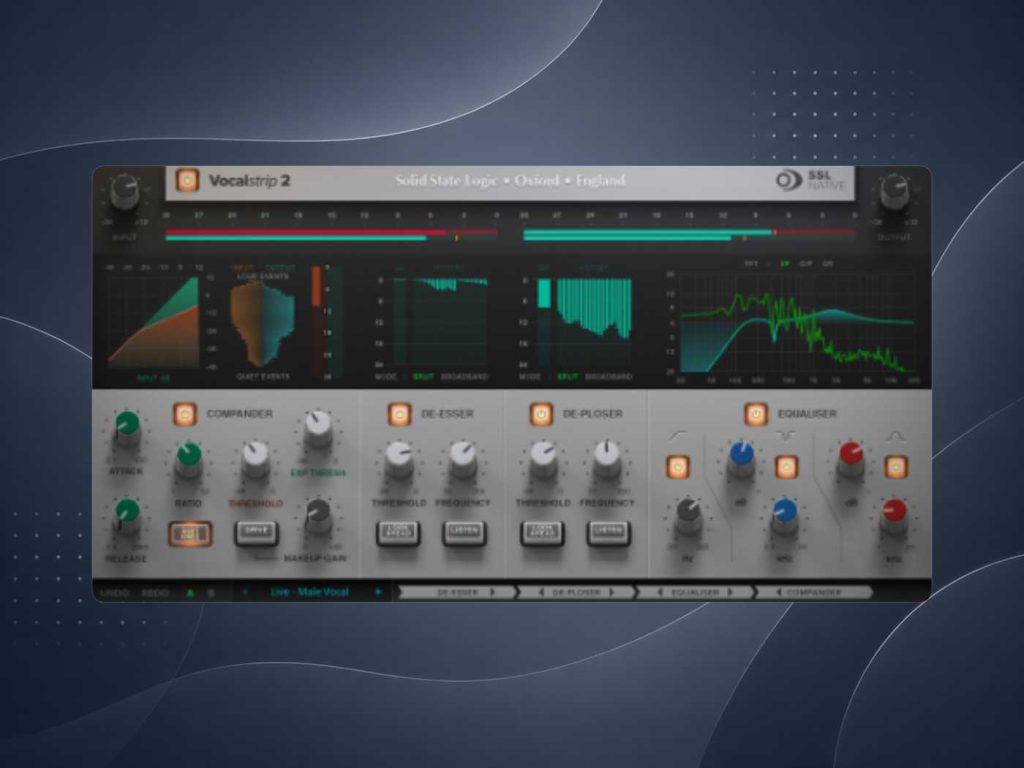 Solid State Logic SSL Native Vocalstrip 2拾音资源网 - 调音师VST插件 | 效果包 | 混音资源免费下载VST15