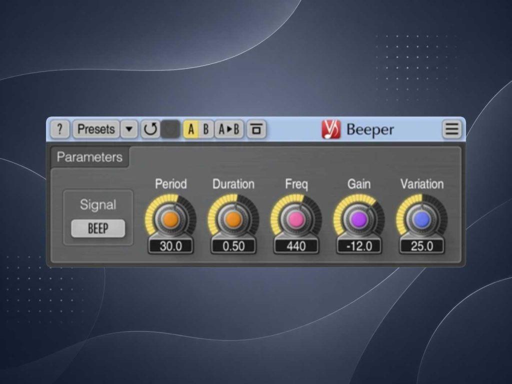 Voxengo Beeper拾音资源网 - 调音师VST插件 | 效果包 | 混音资源免费下载VST15