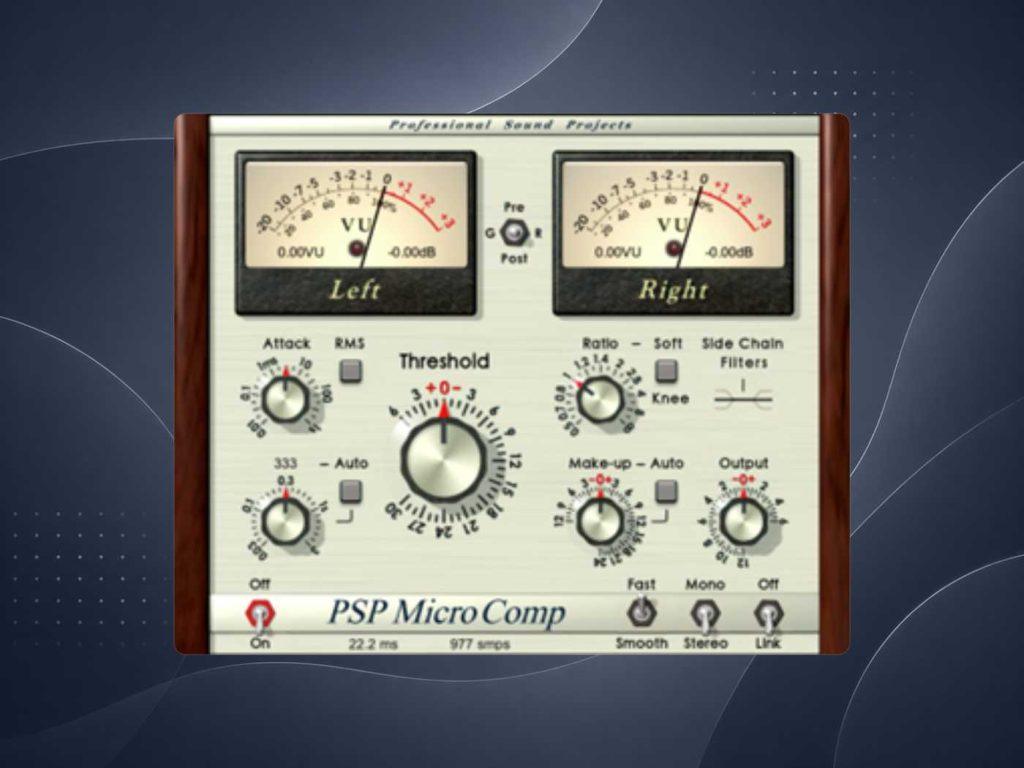 PSP Audioware PSP MicroComp拾音资源网 - 调音师VST插件 | 效果包 | 混音资源免费下载VST15