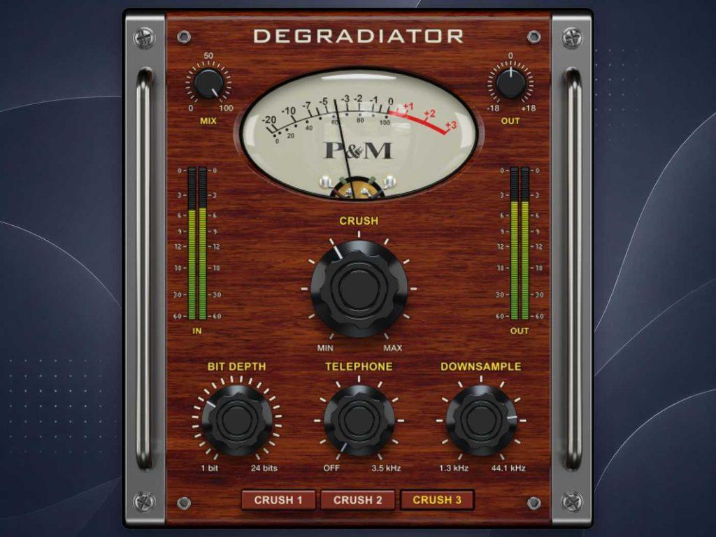 Plug And Mix Degradiator拾音资源网 - 调音师VST插件 | 效果包 | 混音资源免费下载VST15