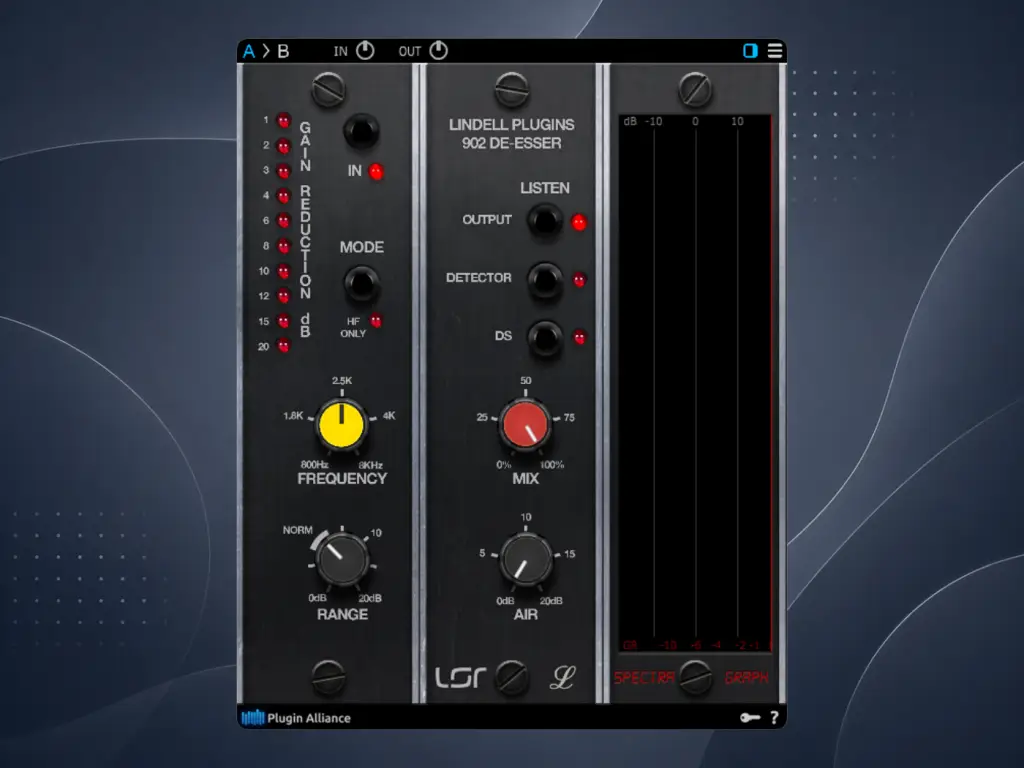 Plugin Alliance Lindell 902 De-esser拾音资源网 - 调音师VST插件 | 效果包 | 混音资源免费下载VST15