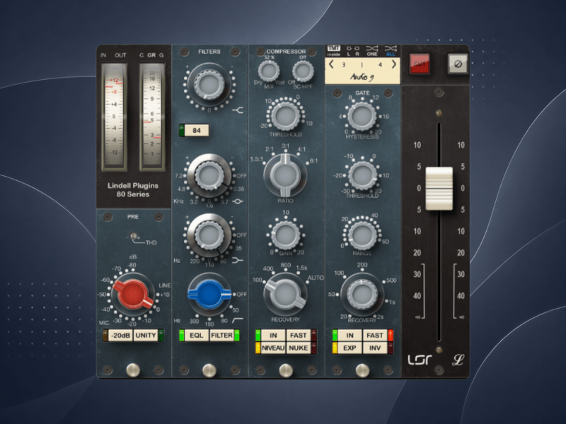 Plugin Alliance Lindell 80 Bus拾音资源网 - 调音师VST插件 | 效果包 | 混音资源免费下载VST15
